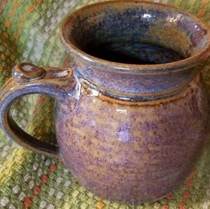 Handmade ceramic coffee mug sturdy